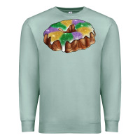 Seafoam mardi gras king cake Premium Sweatshirt - RanaPortraitStore