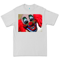 Dove Grey embroidered clown Premium Tee - artisFamous