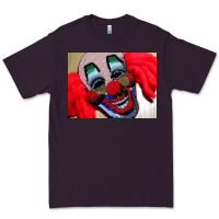 Plum embroidered clown Premium Tee - artisFamous