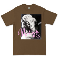 Cacao monroe black and white pink handwriting t shirt Premium Tee - artisFamous