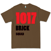 Cacao 1017 Brick Squad Black Red Premium Tee - artisFamous