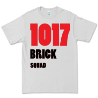 Dove Grey 1017 Brick Squad Black Red Premium Tee - artisFamous