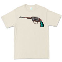 Bone Revolver Handgun Premium Tee - artisFamous