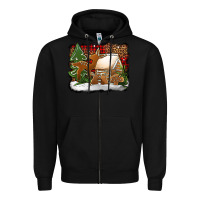 Black Christmas cookies buffalo plaid Zipper Hoodie - Jasminsmagicworld