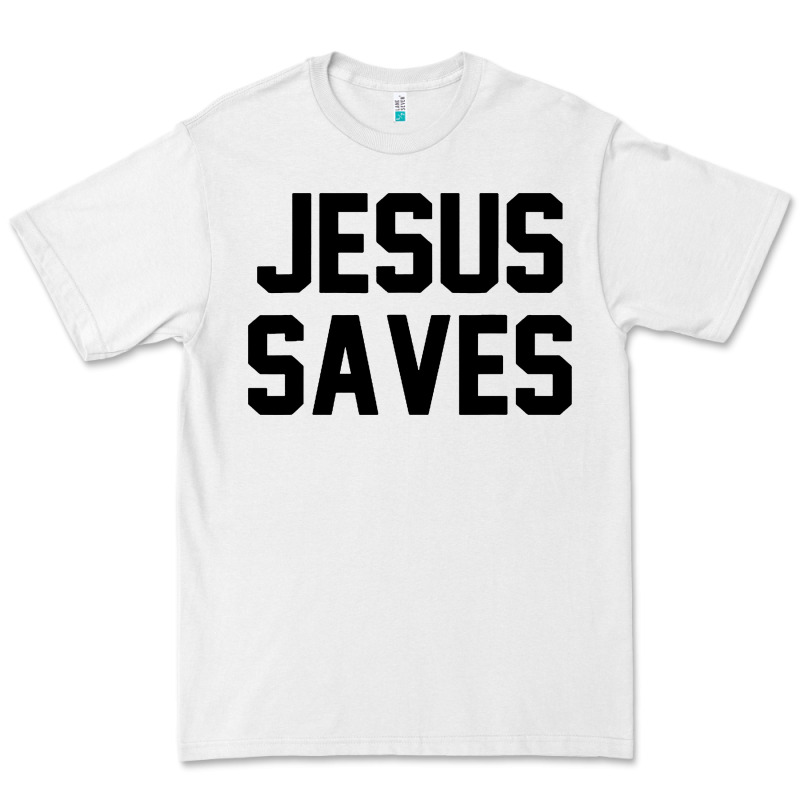 Jesus Saves Christian Faith Trust In God Lord Christ Premium Tee by artisFamous | Teevron