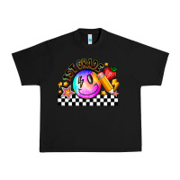 Black 1St Grade Urban Heavy Tee - CowhideDigitalArt