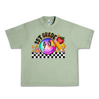 Oil Green 1St Grade Urban Heavy Tee - CowhideDigitalArt