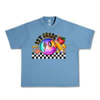 Pebble Blue 1St Grade Urban Heavy Tee - CowhideDigitalArt