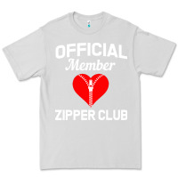 Dove Grey open heart surgery zipper club bypass get well recovery gift Premium Tee - artisFamous