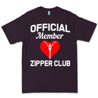 Plum open heart surgery zipper club bypass get well recovery gift Premium Tee - artisFamous
