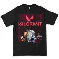 Black valorant gaming design Premium Tee - artisFamous