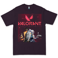 Plum valorant gaming design Premium Tee - artisFamous