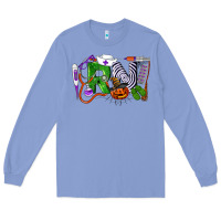 Colony Blue Halloween RN Registered Nurse Long Sleeve Tee - LillyAllenDesigns