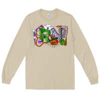 Mushroom Halloween RN Registered Nurse Long Sleeve Tee - LillyAllenDesigns