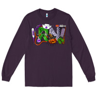 Plum Halloween RN Registered Nurse Long Sleeve Tee - LillyAllenDesigns