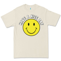 Bone retro   have a nice day   smile happy face Premium Tee - artisFamous