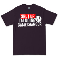 Plum shut up i'm doing game changer baseball Premium Tee - artisFamous