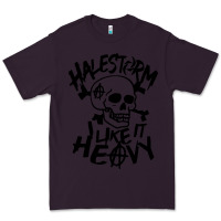 Plum Skull I like It Heovy Halestorm Premium Tee - artisFamous