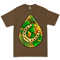 Cacao st.patrick's teardrop earrings Premium Tee - FaDigitalArtStudio