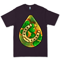 Plum st.patrick's teardrop earrings Premium Tee - FaDigitalArtStudio