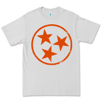 Dove Grey tennessee flag vintage grunge distressed graphic Premium Tee - artisFamous