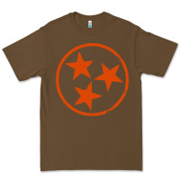 Cacao tennessee flag vintage grunge distressed graphic Premium Tee - artisFamous