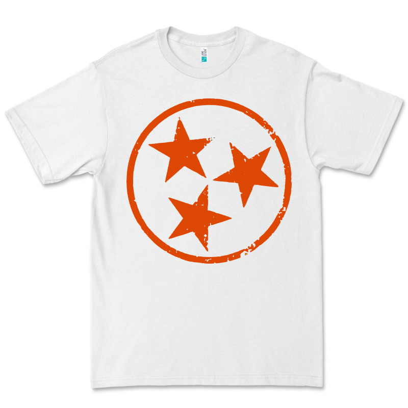 Tennessee Flag Vintage Grunge Distressed Graphic Premium Tee by artisFamous | Teevron