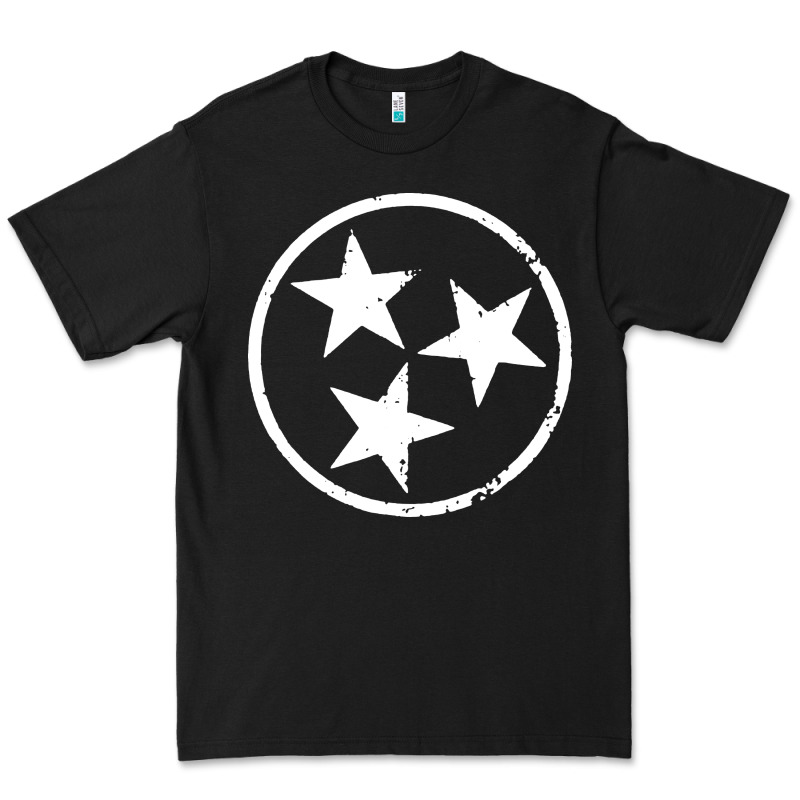 Tennessee Flag Vintage Grunge Distressed Graphic Premium Tee by artisFamous | Teevron