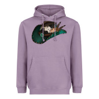 Lavender cowhide flowers cowboy hat Heavyweight Hoodie - Jasminsmagicworld