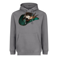 Storm cowhide flowers cowboy hat Heavyweight Hoodie - Jasminsmagicworld