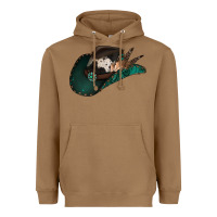 Toasted Coconut cowhide flowers cowboy hat Heavyweight Hoodie - Jasminsmagicworld