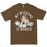 Cacao beauty and the beast belle my weekend is booked t shirt Premium Tee - artisFamous