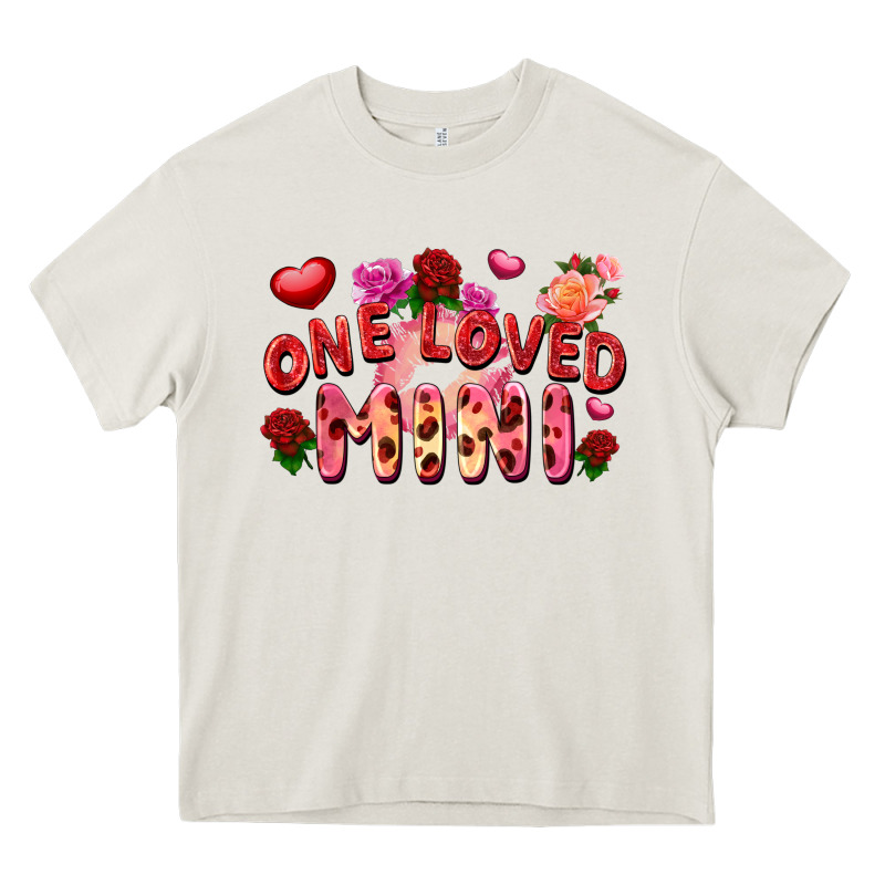 One Loved Mini Valentine's Day Heavy Core Tee by FaDigitalArtStudio | Teevron
