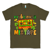 Army Green Make me a mixtape St. Patrick's Day Classic Tee - OliviaCreatesArt