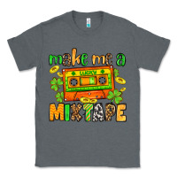 Charcoal Heather Make me a mixtape St. Patrick's Day Classic Tee - OliviaCreatesArt