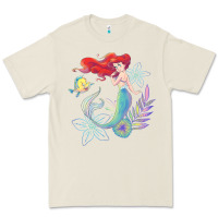 Bone the little mermaid ari  and flounder sea t shirt Premium Tee - artisFamous