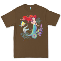 Cacao the little mermaid ari  and flounder sea t shirt Premium Tee - artisFamous