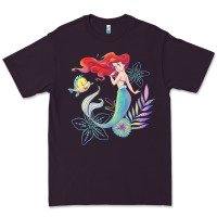 Plum the little mermaid ari  and flounder sea t shirt Premium Tee - artisFamous