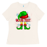 Bone Elf Your Text Ladies Tee - CowhideDigitalArt