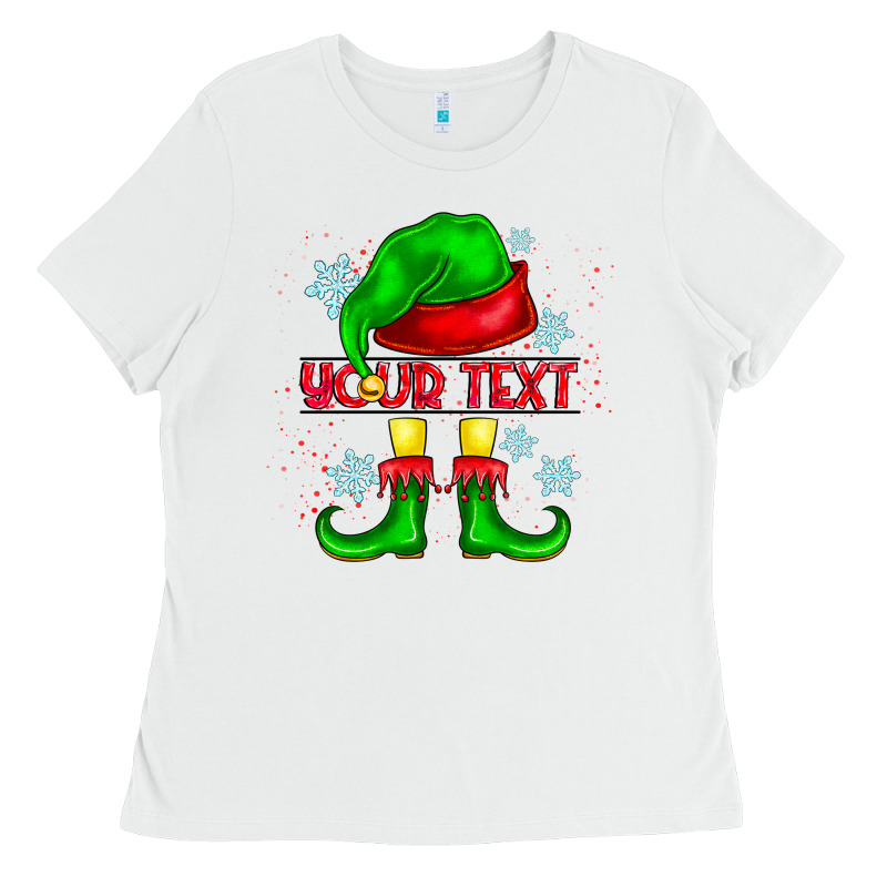 Elf Your Text Ladies Tee by CowhideDigitalArt | Teevron