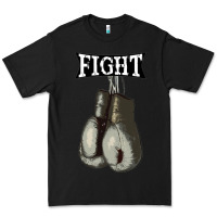 Black boxing vintage fight gloves Premium Tee - artisFamous