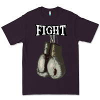 Plum boxing vintage fight gloves Premium Tee - artisFamous
