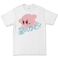 White kirby kanji Premium Tee - artisFamous