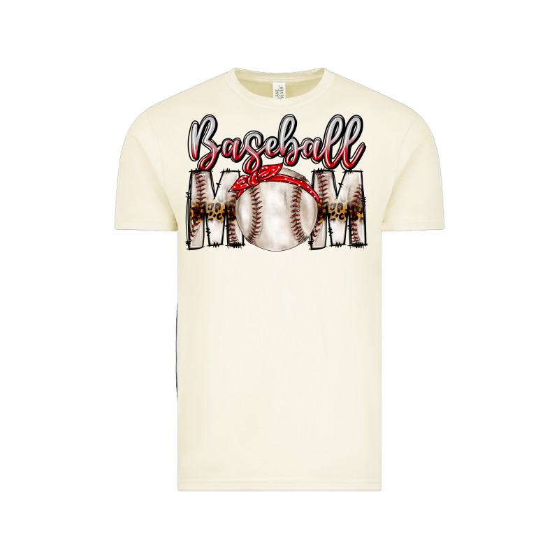 Baseball Mom Vintage Tee by CowhideDigitalArt | Teevron