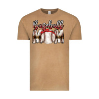 Vintage Camel Baseball Mom Vintage Tee - CowhideDigitalArt