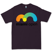 Plum MIAMI OPEN Premium Tee - artisFamous