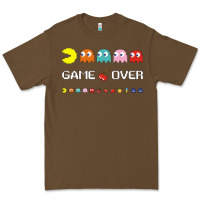 Cacao cool retro 80s pacman ghosts video games Premium Tee - artisFamous