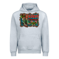 Heather Grey howdy christmas boots Urban Hoodie - RanaPortraitStore