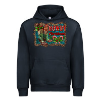 Navy howdy christmas boots Urban Hoodie - RanaPortraitStore