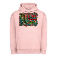 Pigment Salmon howdy christmas boots Urban Hoodie - RanaPortraitStore